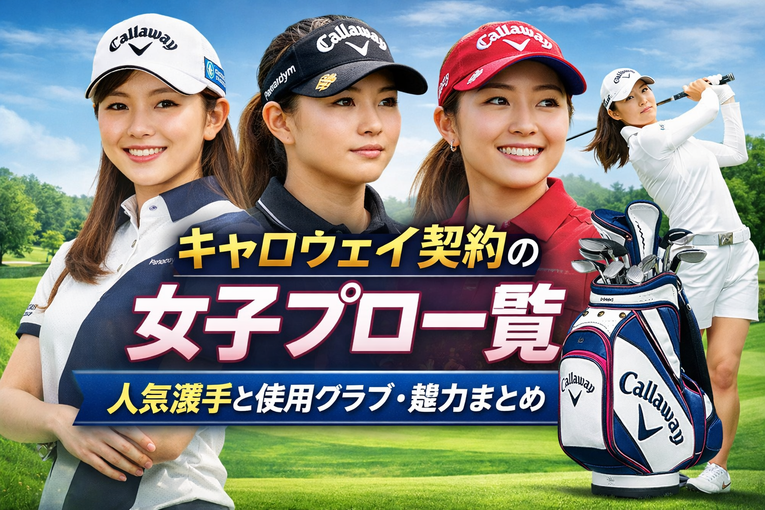 キャロウェイ契約プロアイキャッチ画像